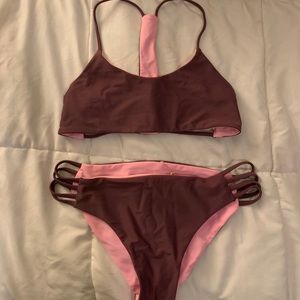 Tilly’s Reversible Bikini Set Bathingsuit